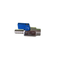 Professional manufacture  SS304  stainless steel mini motorized BSP NPT ball valve